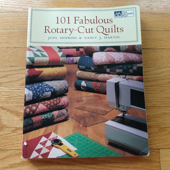 Vintage Quilting Pattern Book 101 Fabulous Rotary Cut Quilts Patchwork Place - Picture 1 of 16